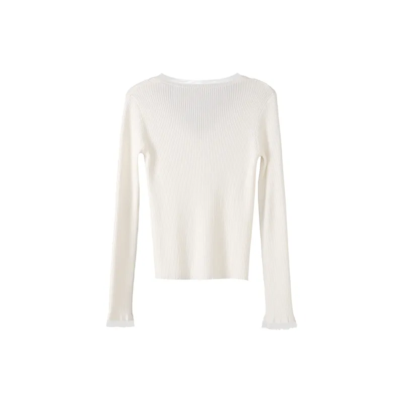 Fstudio Knitwear Women's White-1