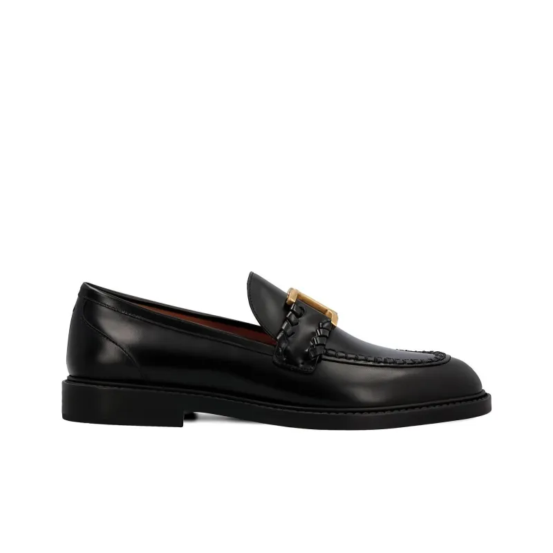 Chloé Marcie Round Toe Loafers Women's-1