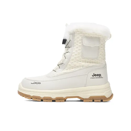 Jeep Snow Boots Unisex White