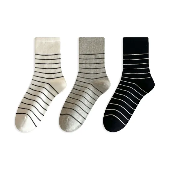 Caramella Mid Calf Socks Women's Combo Set-0