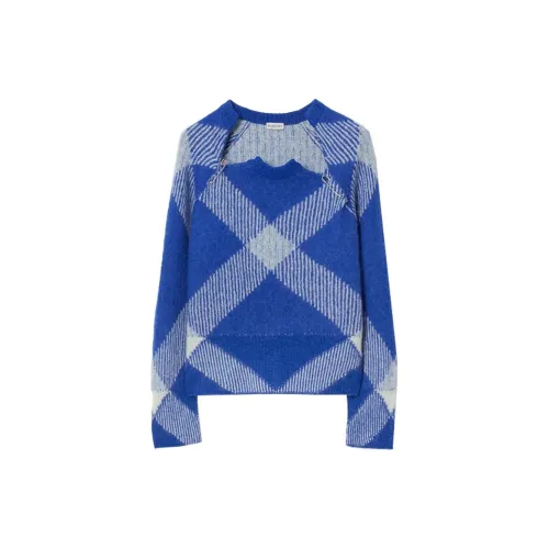 Burberry Sweaters Women's Blue