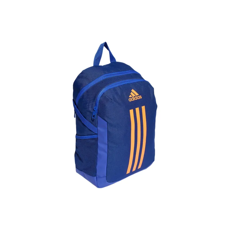 Adidas Recycled Polyester Backpack Kids' Victory Blue With Bright Blue And Bright Orange Accents-1