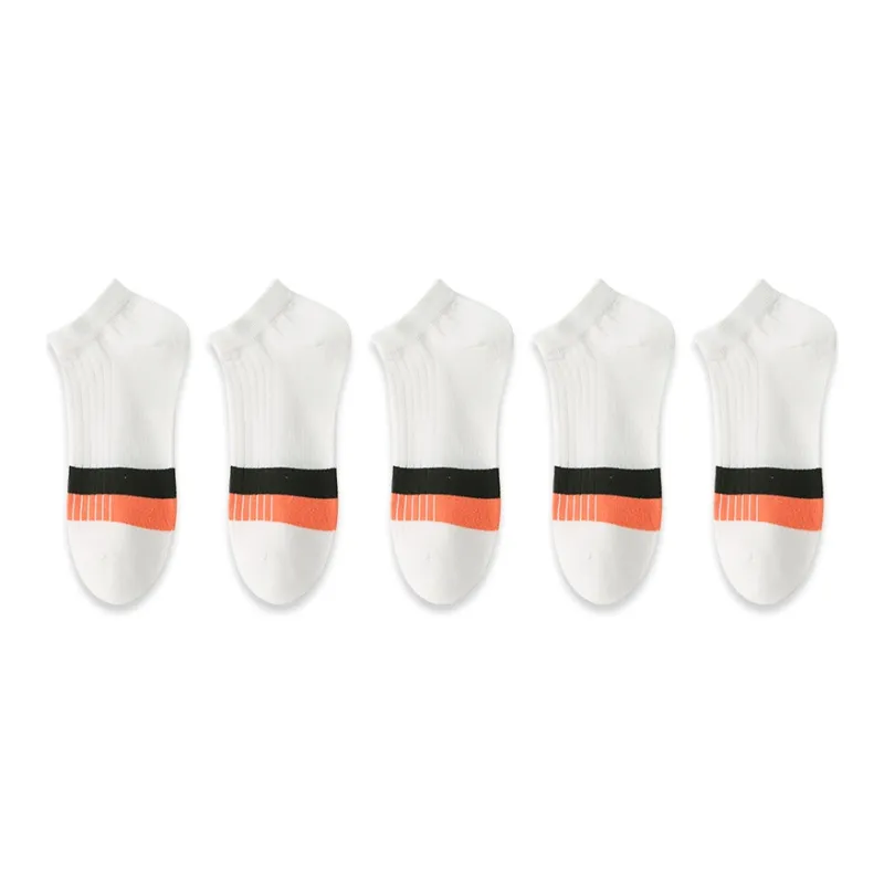 Miguel No-Show Socks Men's 5 Pack-6