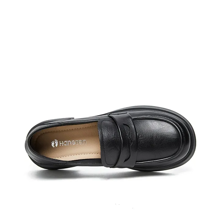 HANG TEN Loafers Women's Black/Beige-5