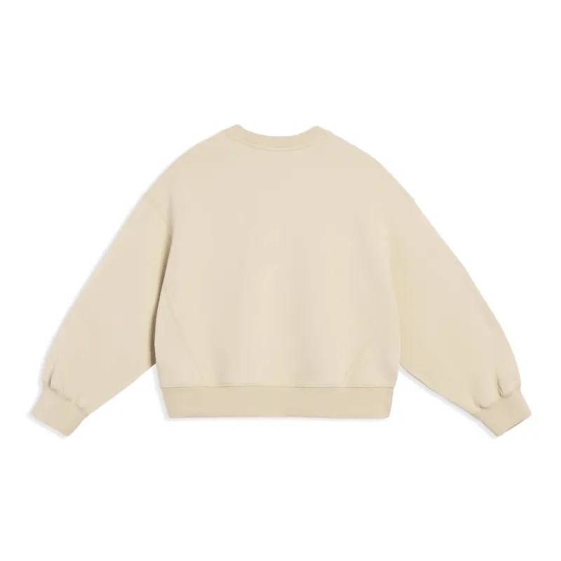 LiNing Sweatshirt Women's Light Milk Umber-1