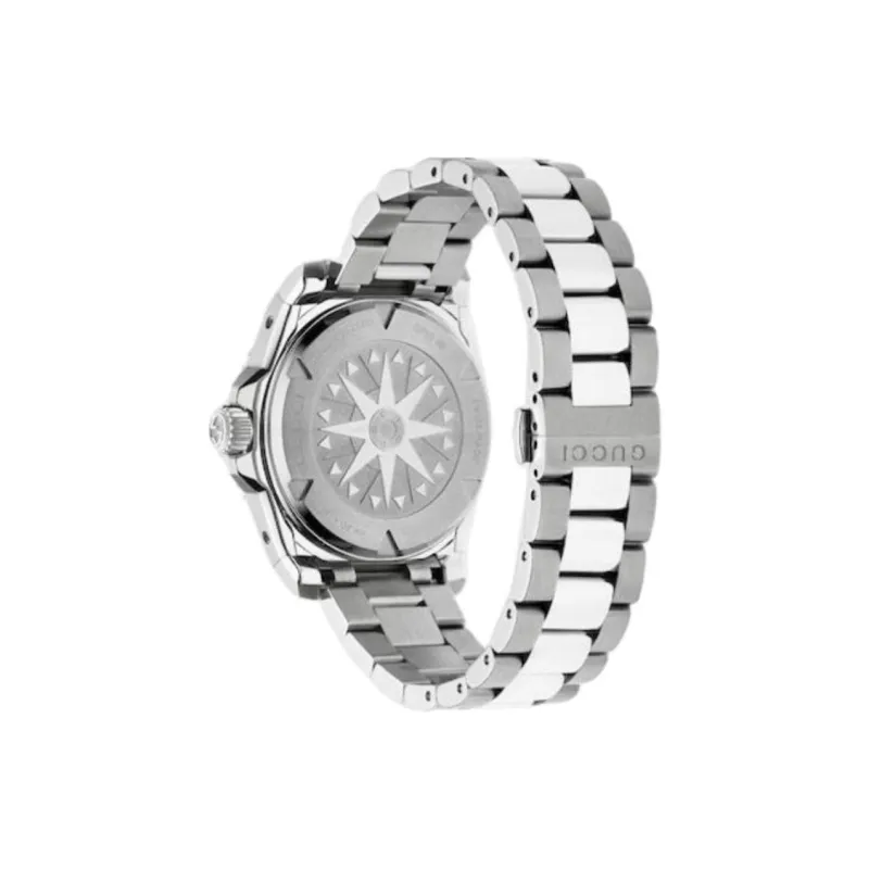 GUCCI Dive Collection Wrist Watch Automatic Mechanical Movement Stainless Steel Strap 40mm Silver Dial Men's Watches-2