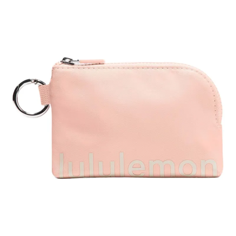 Lululemon Polyester Card Holder Regular Women's Light Pink & White Opal-0