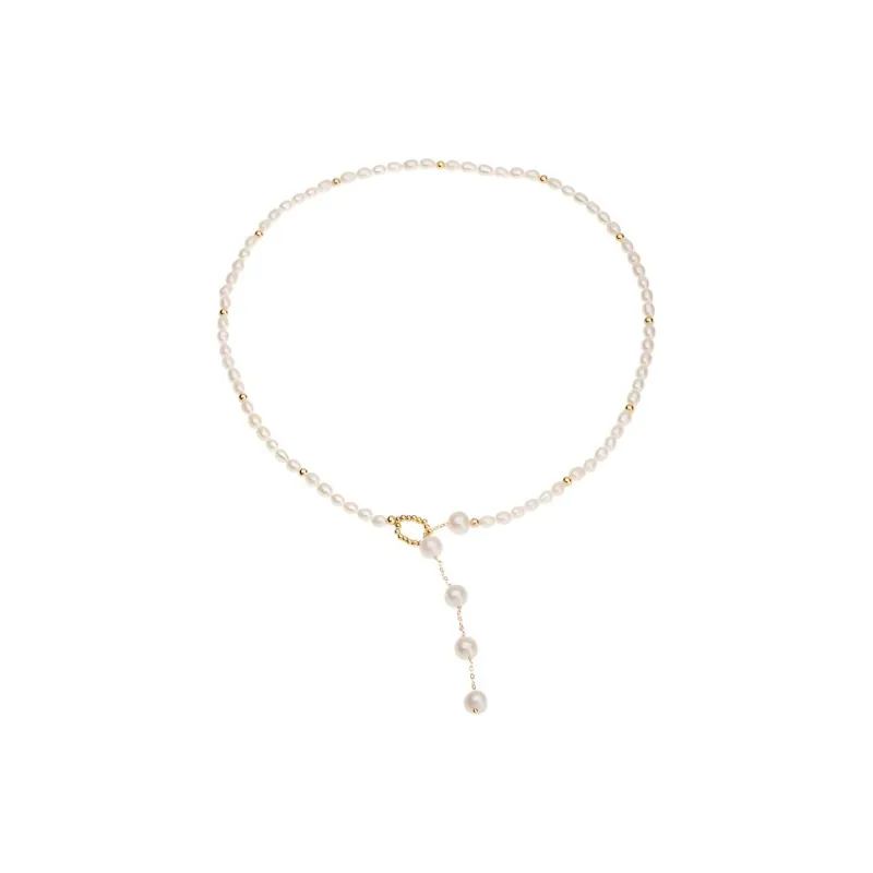 Andaozi Freshwater Pearl Necklaces Women's-0