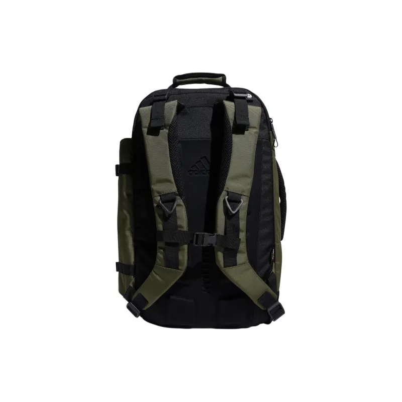 Adidas Recycled Polyamide Backpack Unisex Dark Olive Green-2