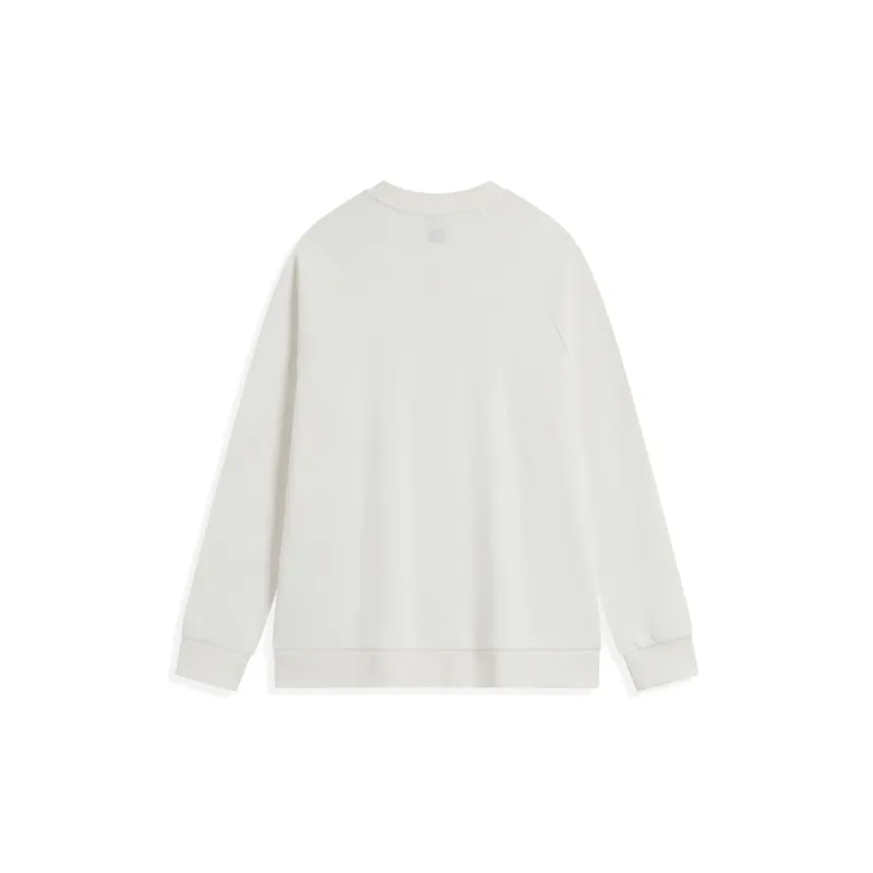 XTEP Variety Training Collection Sweatshirt Women's Antique White-1