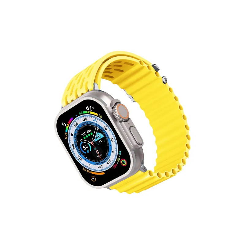 NCFCK Apple Compatibility Watch Band High Strength Silicone Material-58