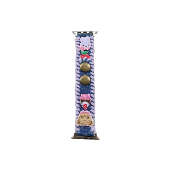 NCFCK Watch Band Apple Compatibility Denim Material