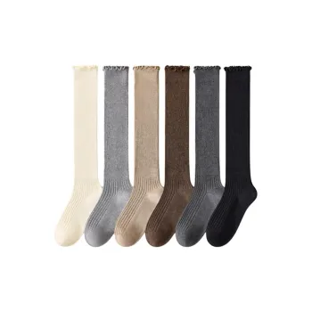 Temooues Knee High Socks Women's 2 Pack