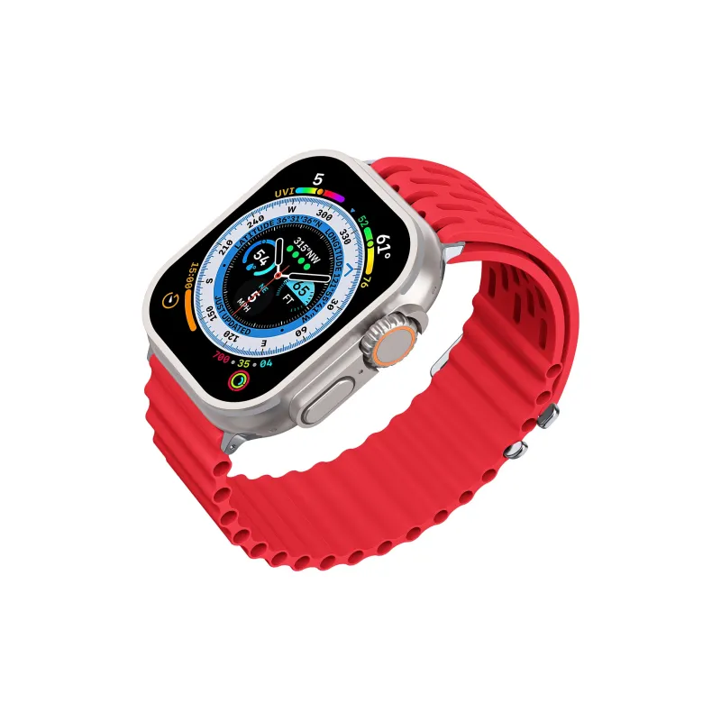 NCFCK Apple Compatibility Watch Band High Strength Silicone Material-8