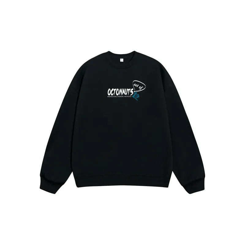 Small Columns Under The Sea Sweatshirt Unisex-1