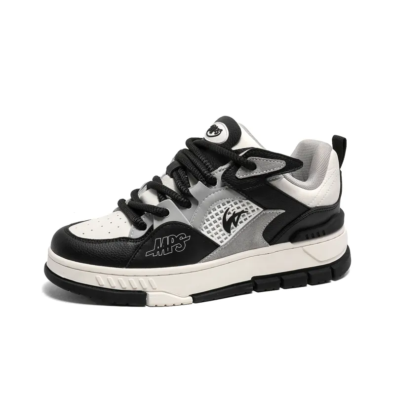 MR.PESIN Height Increasing Low-Top Skateboard Shoes Unisex-6