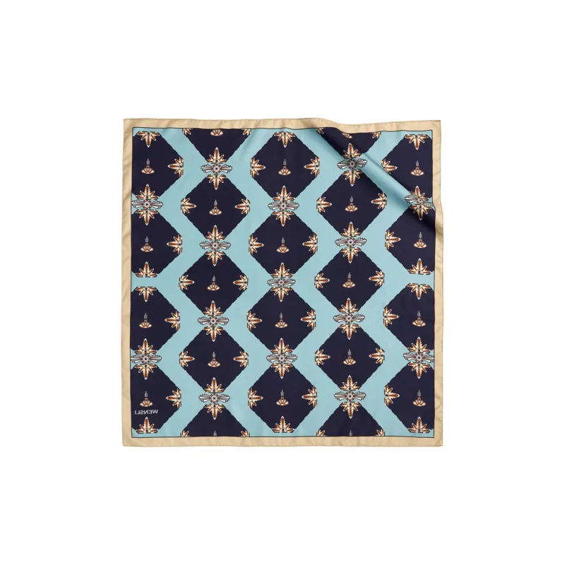 WENSLI Silk Scarves Women's-0