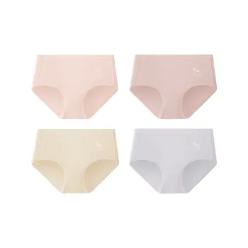 RED DRAGONFLY Cotton Panties Women's Box 4 Pack