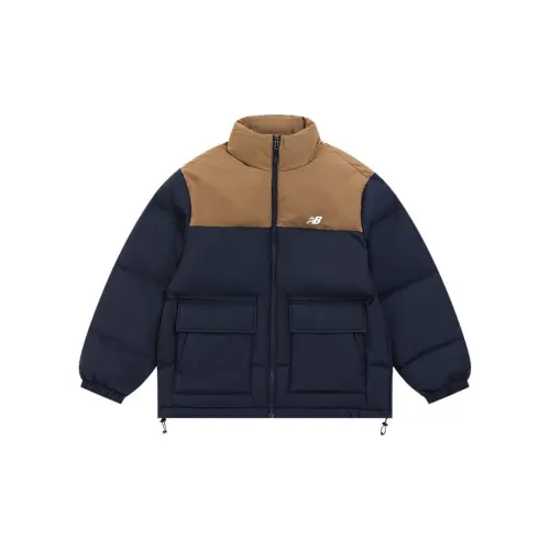 New Balance NBX Academy Down Jackets Men Navy Blue/Brown