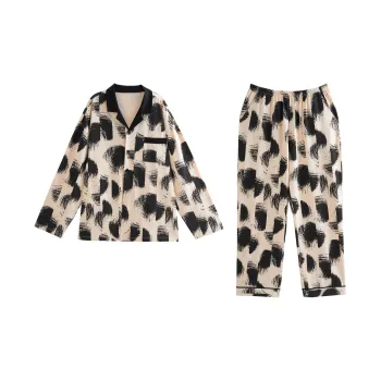 XUANZHITING Pajama Set Women's Apricot