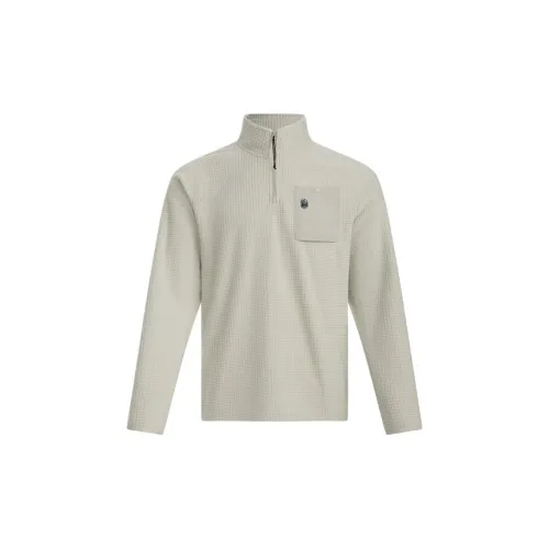 Under Armour OUTDOOR Sweatshirts Men Khaki Gray