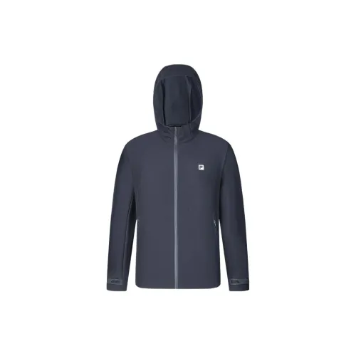 FILA Jackets Men Royal Blue