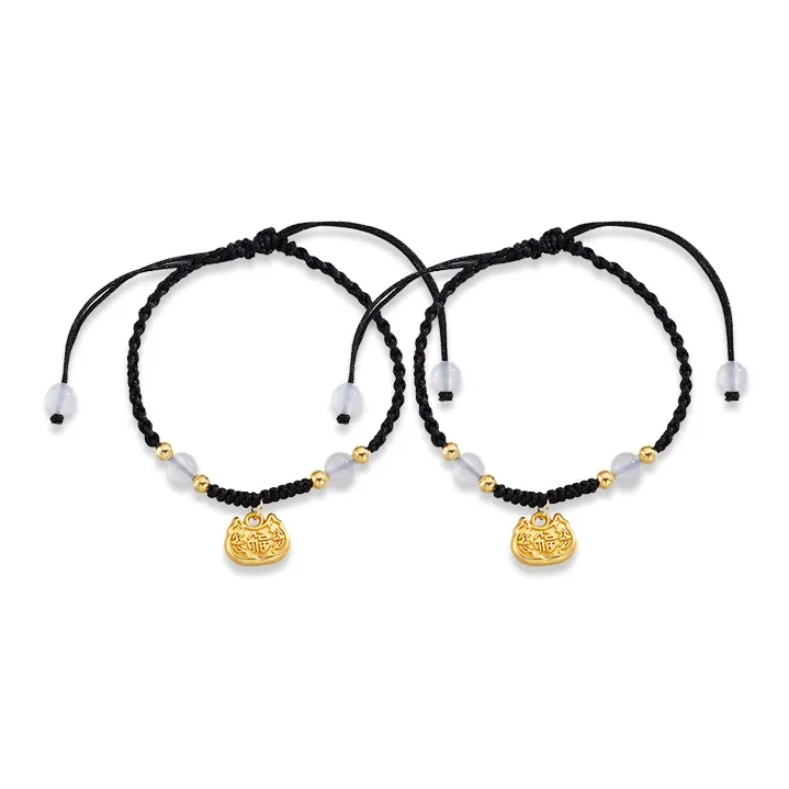 ROGA Braided String Bracelets Unisex-4