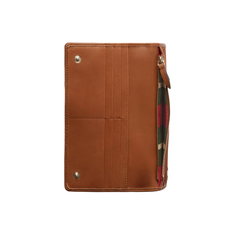 GUCCI Coated Canvas Wallet Unisex Beige & Brown-3
