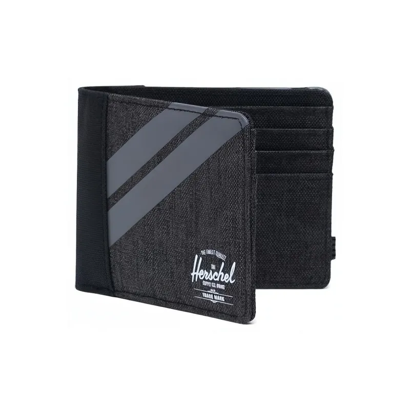 Herschel Polyester Wallet Unisex Black-1