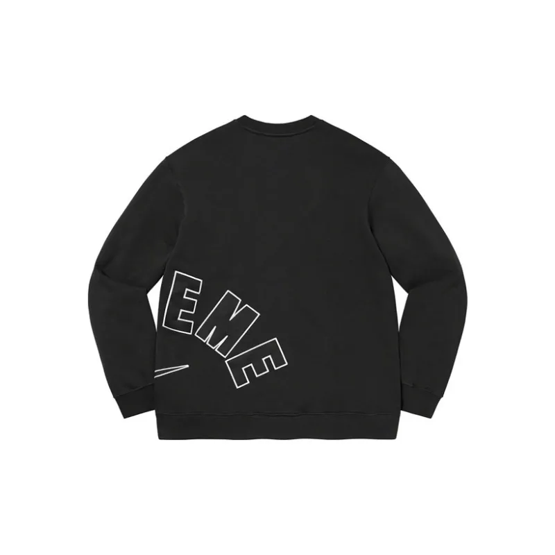 Supreme SS22 Week 14 X Nike Arc Crewneck Heather Grey-1