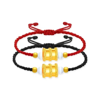 Chongqing gold store Gold Bracelet Unisex