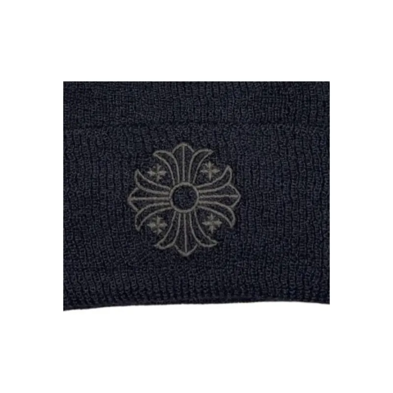 Chrome Hearts Wool Blend Beanies Unisex Black-1