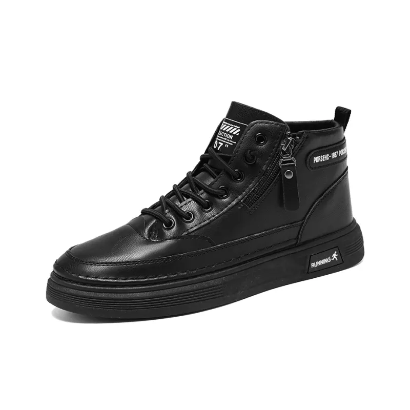 TONYBEAR Slip-Resistant High-Top Skateboard Shoes Men's-6