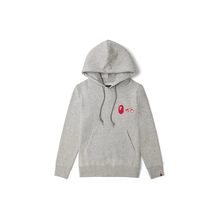 A Bathing Ape X Vans Sweatshirts Unisex Gray-1