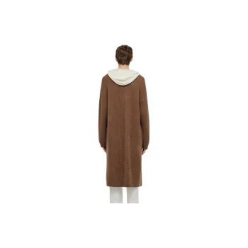 GOELIA Knitwear Women's Coffee & Red