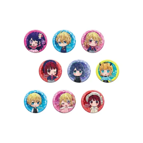 Animate Oshi No Ko Badge Chibi IP Merch