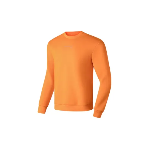 LINING Fitness Series Sweatshirts Men Ice Orange