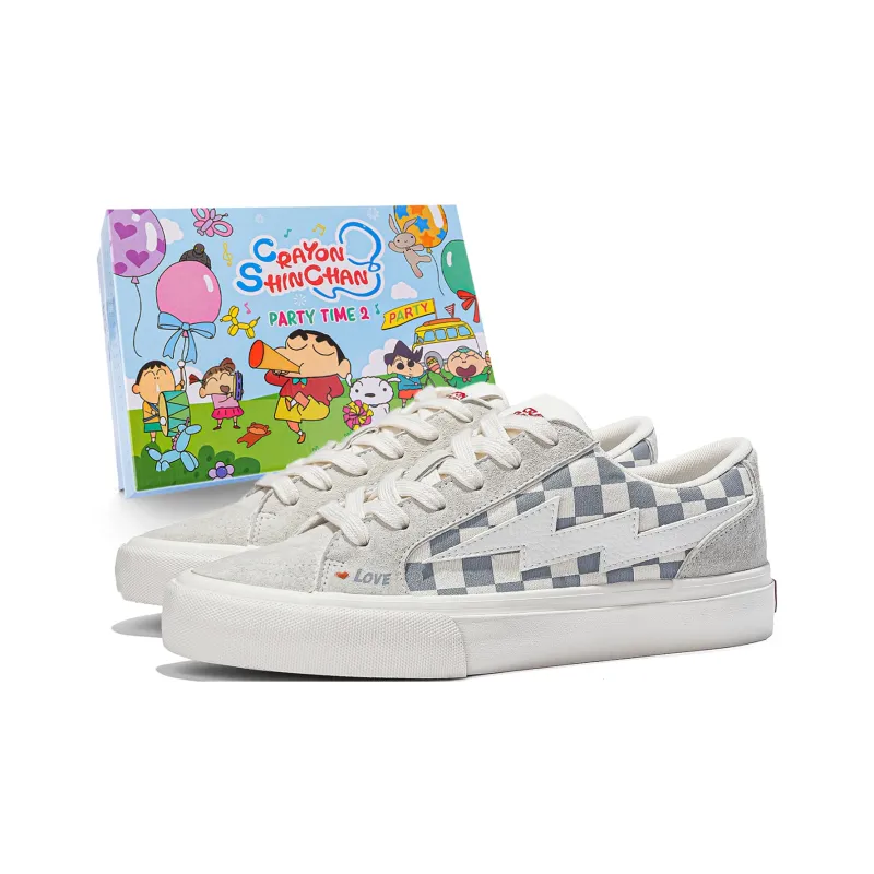 Crayon Shinchan Low Top Skateboard Shoes Unisex Gift Box Set-6