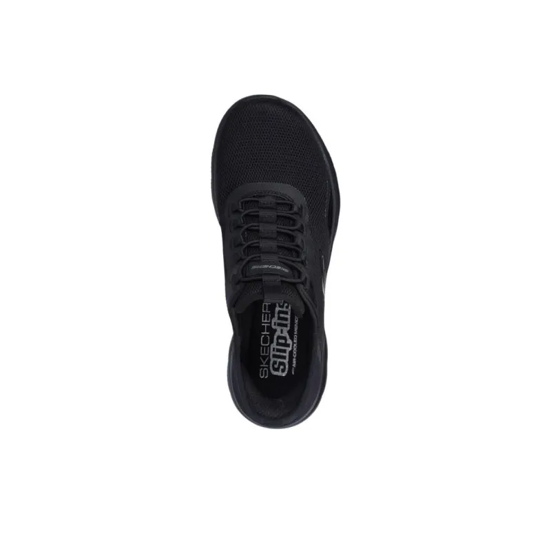 Skechers Slip Ins Slip Resistant, Abrasion Resistant, Breathable Low Top Casual Shoes Women's Black-1