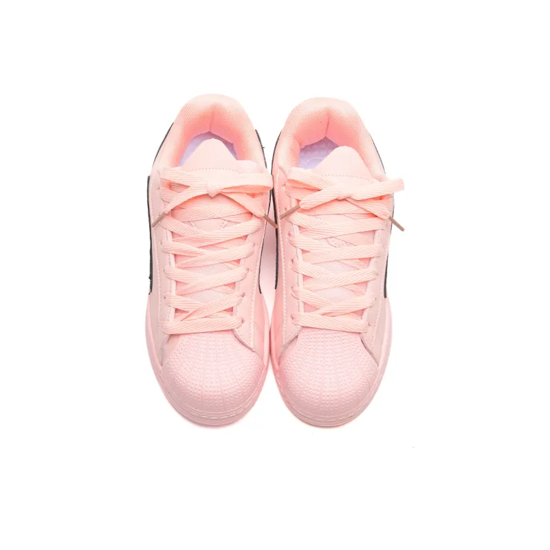 Circle Small Coverage Slip Resistant Cushioning Wear Resistant Balance Low Top Skateboard Shoes Women's-7