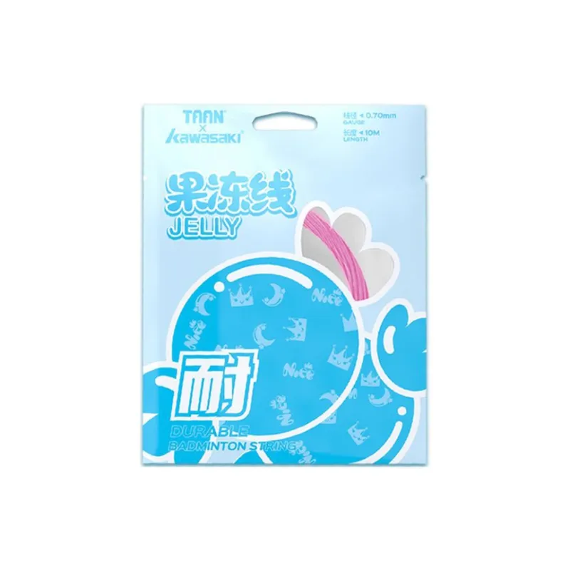 TAAN x Kawasaki/ X Stretch Durable, Both Features Badminton Racket Strings Nylon Thread Unisex-4