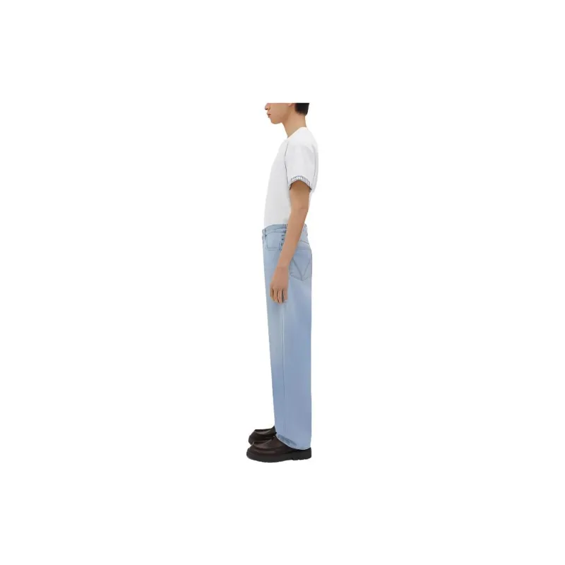 Bottega Veneta Jeans Men Light Blue-2