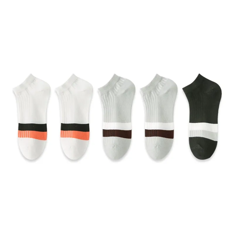 Miguel No-Show Socks Men's 5 Pack-0