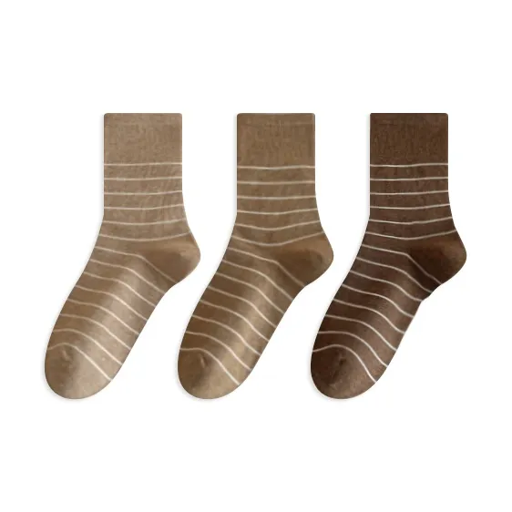 Caramella Mid Calf Socks Women's Combo Set-10