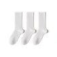 [3 Pack/Boneless Slouch Socks]3 Pack White/(Xinjiang Cotton/Odor-Resistant) One Size