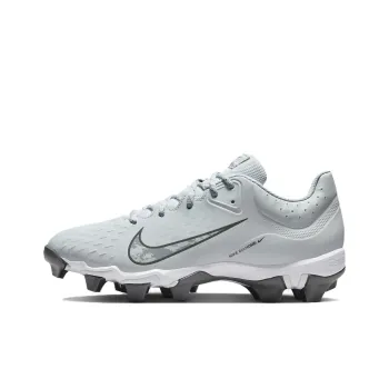 Nike Hyperdiamond 4 Anti Slip Wear Resistant Low Top Training Shoes Women's Gray