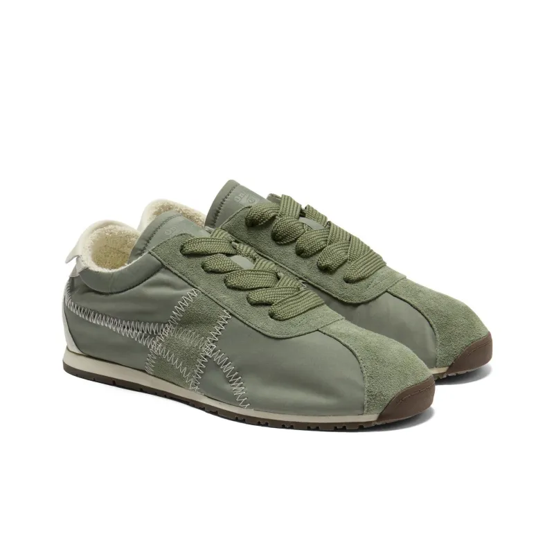 Onitsuka Tiger Corsair A55 Lichen Green Cream-2
