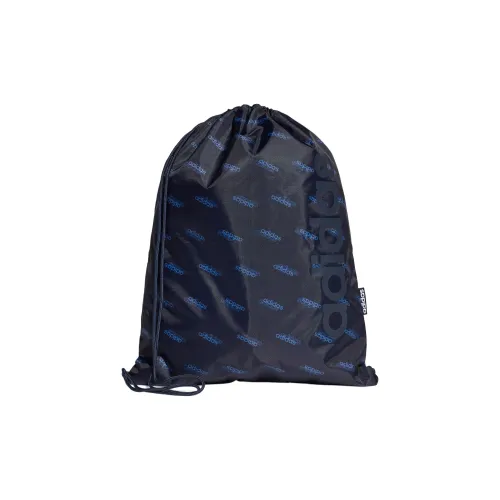 Adidas Recycled Polyester Gym Bag Medium Size Unisex Ink Blue
