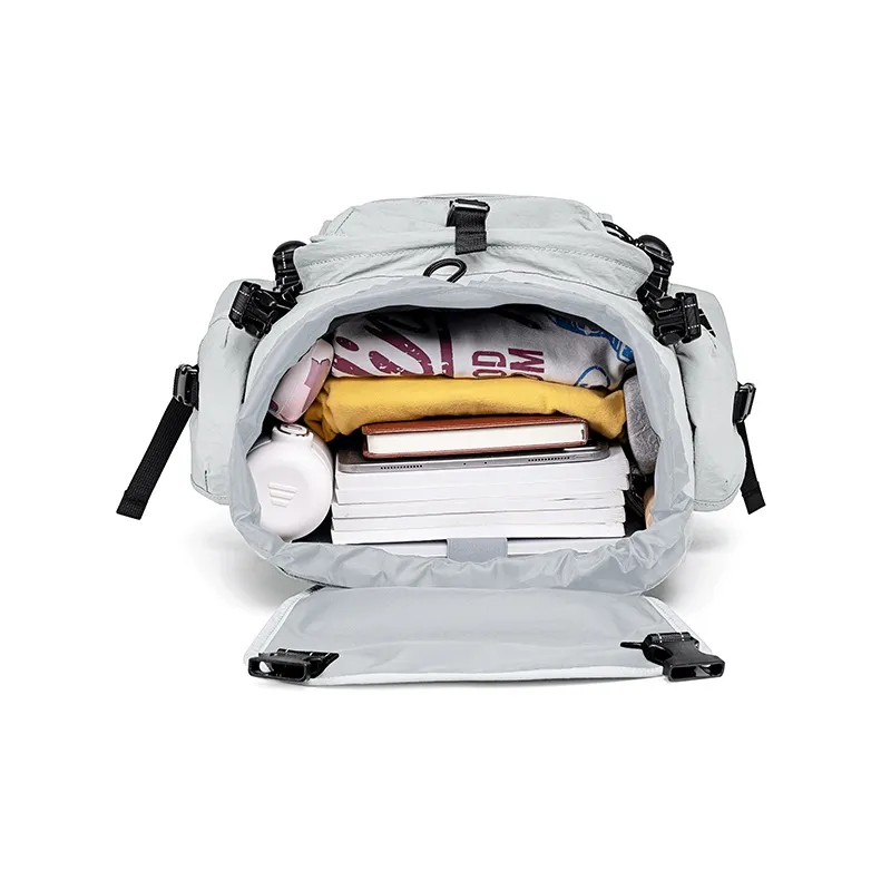WINNER Nylon Backpack Large Size Unisex Brown/Black-20
