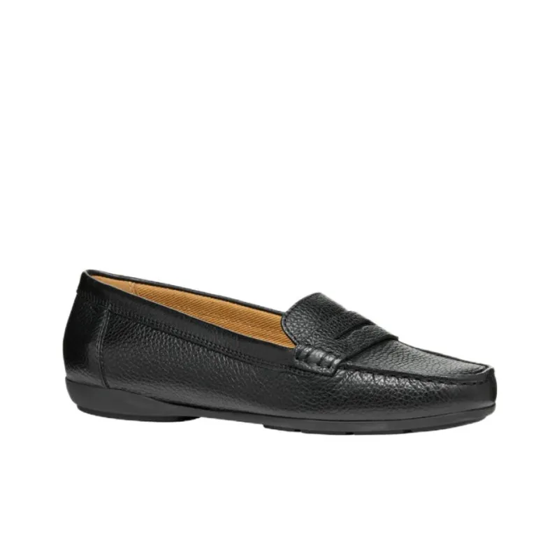 GEOX Annytah Moc Loafers Women's Black-1